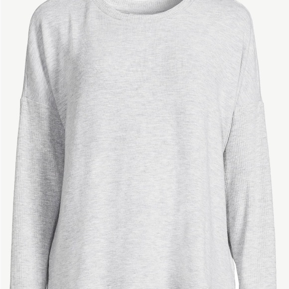 JOYSPUN WOMEN’S HACCI KNIT SLEEP TOP - Picture 3 of 7